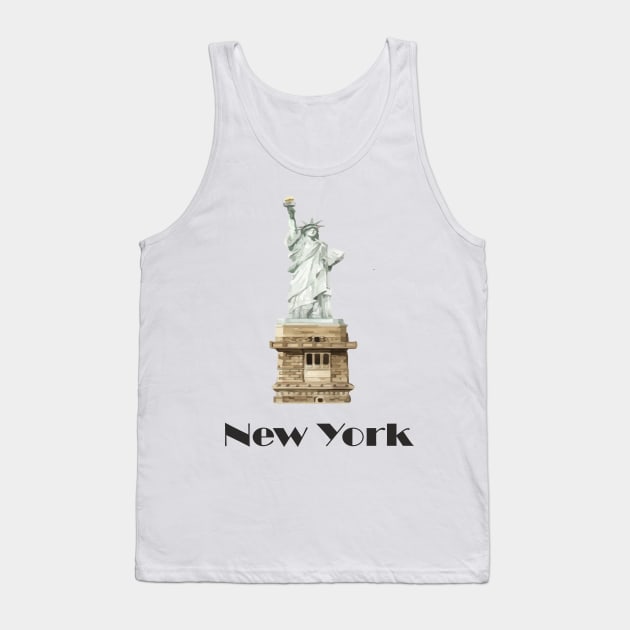 new york Tank Top by Polli